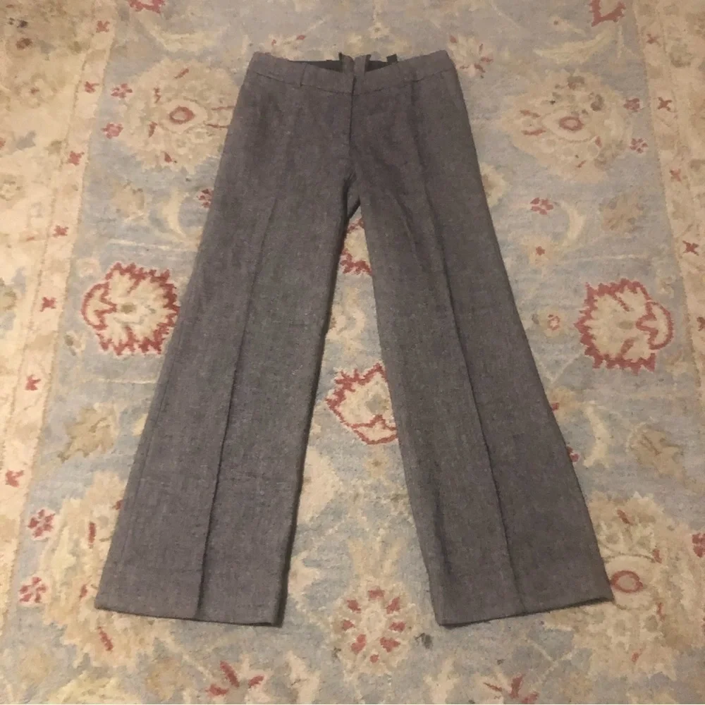 - Women’s Wool Blend fully Linen HM Pants Size 6 Brown Color